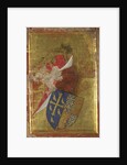 The coat of arms of Richard II of England (The outside panel of the Wilton Diptych), Between 1395 and 1399 by Wilton Master