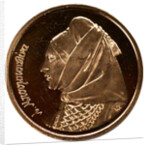 Laskarina Bouboulina, heroine of the Greek War of Independence (Commemorative Gold drachma), 2000 by Anonymous