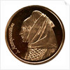 Laskarina Bouboulina, heroine of the Greek War of Independence (Commemorative Gold drachma), 2000 by Anonymous