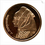 Laskarina Bouboulina, heroine of the Greek War of Independence (Commemorative Gold drachma), 2000 by Anonymous