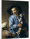 Youths playing with the cat, 1620-1625 by Abraham Bloemaert