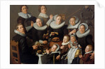 Portrait of the painter Andries van Bochoven and his family, 1629 by Andries van Bochoven