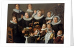 Portrait of the painter Andries van Bochoven and his family, 1629 by Andries van Bochoven