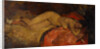 Reclining nude, ca 1887 by George Hendrik Breitner