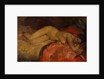 Reclining nude, ca 1887 by George Hendrik Breitner