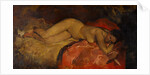 Reclining nude, ca 1887 by George Hendrik Breitner