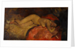 Reclining nude, ca 1887 by George Hendrik Breitner