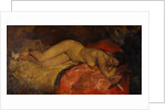 Reclining nude, ca 1887 by George Hendrik Breitner