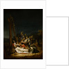 The Lamentation over Christ, 1637 by Govaert Flinck