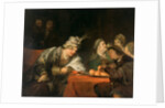 The Banquet of Ahasuerus, 1680s by Aert de Gelder
