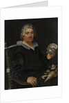 Portrait of the Haarlem Shell Collector Jan Govertsen van der Aer, 1603 by Hendrick Goltzius