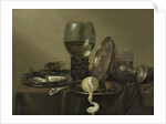 Still Life with Oysters, a Rummer, a Lemon and a Silver Bowl, 1634 by Willem Claesz Heda