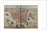 Byzantium. Constantinopolis by Frans Hogenberg