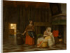 Woman and Child with Serving Maid, 1663-1665 by Pieter Hooch de
