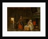 Woman and Child with Serving Maid, 1663-1665 by Pieter Hooch de