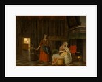 Woman and Child with Serving Maid, 1663-1665 by Pieter Hooch de