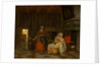 Woman and Child with Serving Maid, 1663-1665 by Pieter Hooch de
