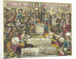 Allegory of the victory of the Allies in 1704, 1704-1705 by Romeyn de Hooghe