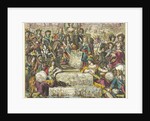 Allegory of the victory of the Allies in 1704, 1704-1705 by Romeyn de Hooghe
