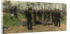 Military funeral, 1882 by Isaac Israëls