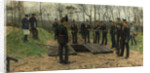 Military funeral, 1882 by Isaac Israëls
