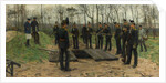 Military funeral, 1882 by Isaac Israëls