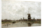 The Five Windmills, 1878 by Jacob Maris