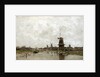 The Five Windmills, 1878 by Jacob Maris