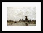 The Five Windmills, 1878 by Jacob Maris