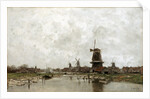 The Five Windmills, 1878 by Jacob Maris