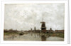 The Five Windmills, 1878 by Jacob Maris
