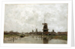 The Five Windmills, 1878 by Jacob Maris