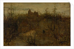 The enchanted castle by Matthijs Maris