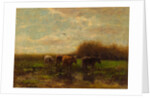 Cows at evening by Willem Maris
