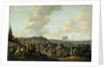 The departure of King Charles II of England from Scheveningen, 2 June 1660, 1683 by Hendrick de Meijer