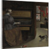 Lady at a Virginal, ca 1665 by Gabriel Metsu