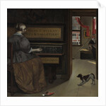 Lady at a Virginal, ca 1665 by Gabriel Metsu