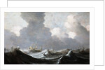 Four Vessels Running Before a Gale, 1630 by Pieter Mulier the Elder