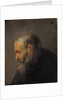 Study of an Old Man in Profile, c.1630 by Rembrandt van Rhijn
