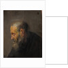 Study of an Old Man in Profile, c.1630 by Rembrandt van Rhijn