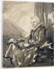 Woman with an Open Book on her Lap, ca 1639 by Rembrandt van Rhijn