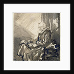 Woman with an Open Book on her Lap, ca 1639 by Rembrandt van Rhijn
