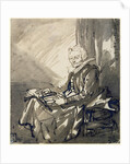 Woman with an Open Book on her Lap, ca 1639 by Rembrandt van Rhijn
