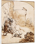 The Prophet Jonah before the Walls of Nineveh, ca 1651 by Rembrandt van Rhijn