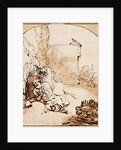 The Prophet Jonah before the Walls of Nineveh, ca 1651 by Rembrandt van Rhijn