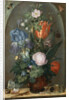Flower Still Life with Two Lizards, 1603 by Roelant Savery