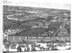 German Quarter (Nemetskaya sloboda) in Moscow, 1705 by Adriaan Schoonebeek