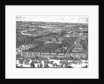 German Quarter (Nemetskaya sloboda) in Moscow, 1705 by Adriaan Schoonebeek