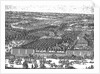 German Quarter (Nemetskaya sloboda) in Moscow, 1705 by Adriaan Schoonebeek
