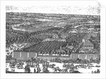 German Quarter (Nemetskaya sloboda) in Moscow, 1705 by Adriaan Schoonebeek